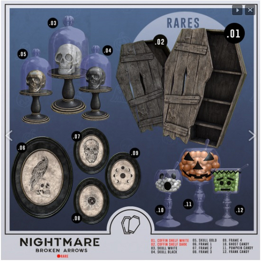 2. BROKEN ARROWS - Nightmare - RARE
