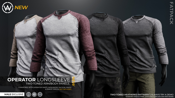 WAZ - Operator Long-Sleeve (Fatpack) SALE
