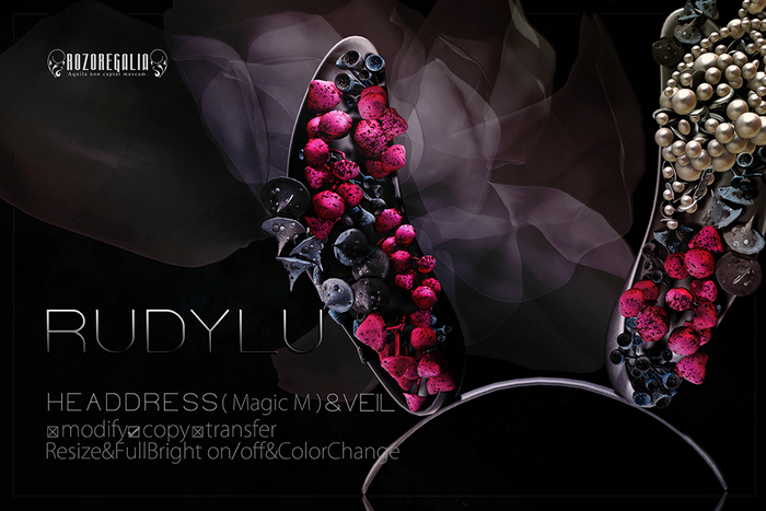 ROZOREGALIA_RUDYLU*HEADDRESS(Magic M)&VEIL