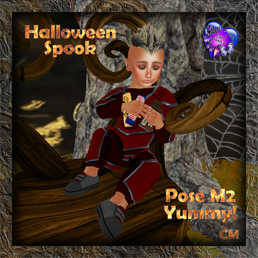 GP&D/P&A - Halloween Spook - 2021 - Set 2 - Pose 2 - Bento Pose