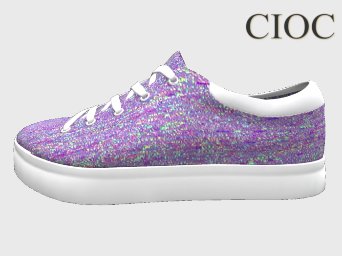 CIOC - sneaker iridescent (purple)