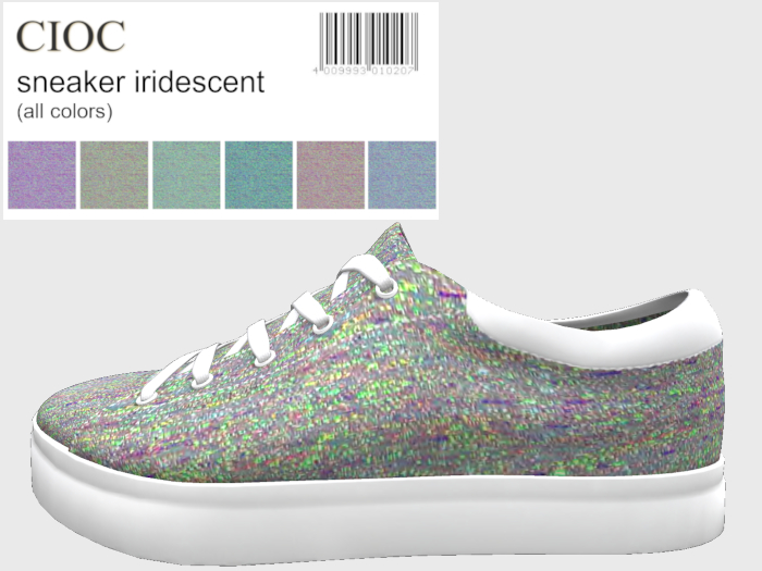 CIOC - sneaker iridescent (all colors)