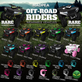MadPea Off-Road Riders Helmet - Yellow