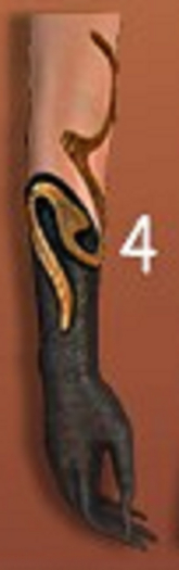 4. Demonite Glove Black RARE LEGACY