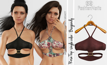 Binita Top Burgundy - Maitreya Lara, Lara Petite, Kupra Original, Legacy - FashionNatic