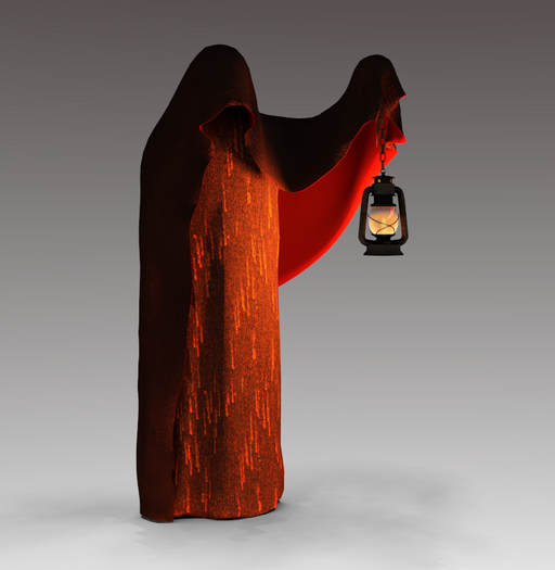[GEZI] - A monk with a lantern