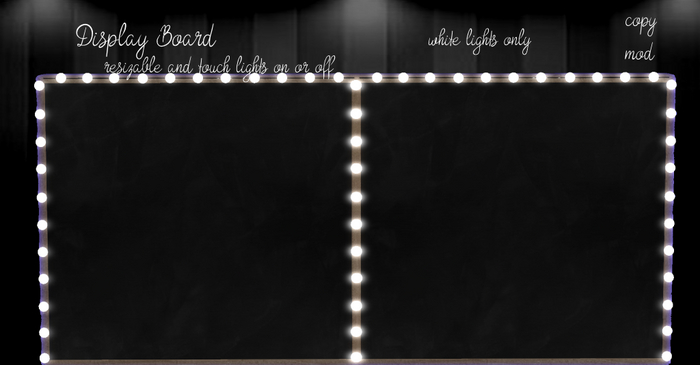 .. Indicax420 .. Frame Board - LIGHTED - WHITE