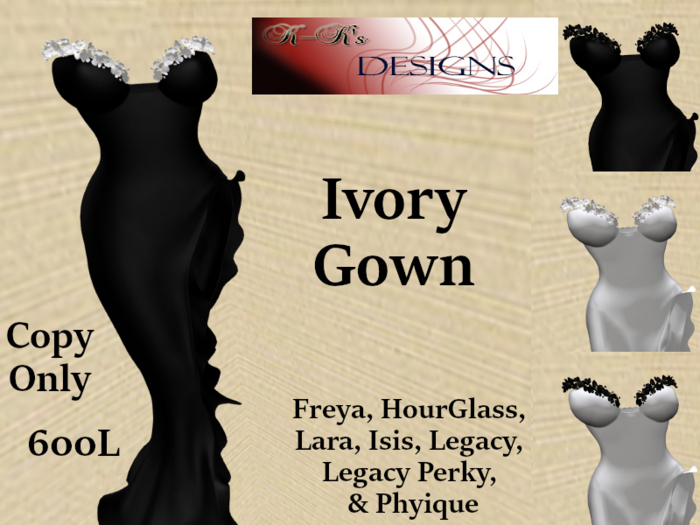 Ivory Gown