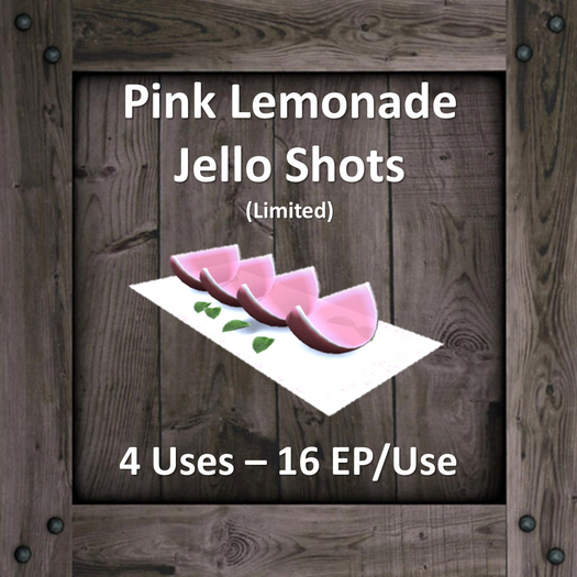 DFS Pink Lemonade Jello Shots (Texture Only)