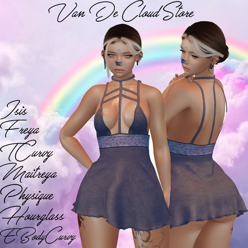 [VDCS] ...Lia Dress Blue