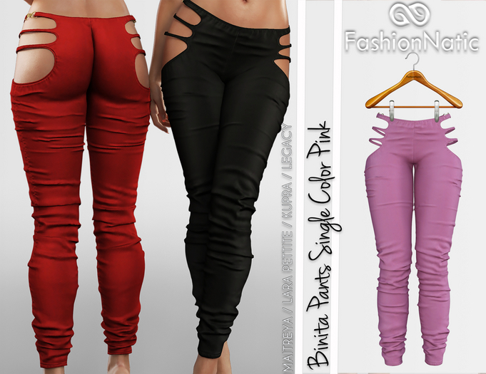 Binita Female Pants Pink - Maitreya Lara, Lara Petite, Kupra Original, Legacy - FashionNatic