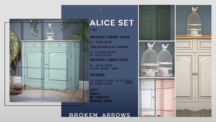 BROKEN ARROWS - Alice Set - FATPACK 