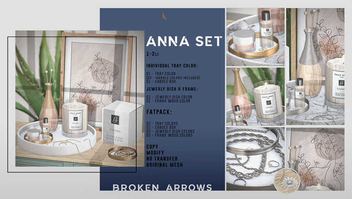 BROKEN ARROWS - Anna Set - FATPACK