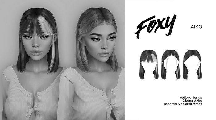 Foxy - Aiko Hair DEMO