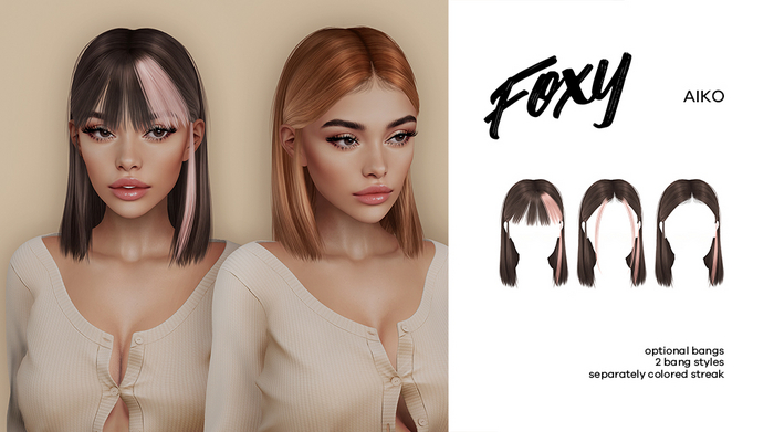 Foxy - Aiko Hair (Red)