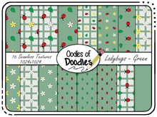 Oodles of Doodles - Ladybugs Green