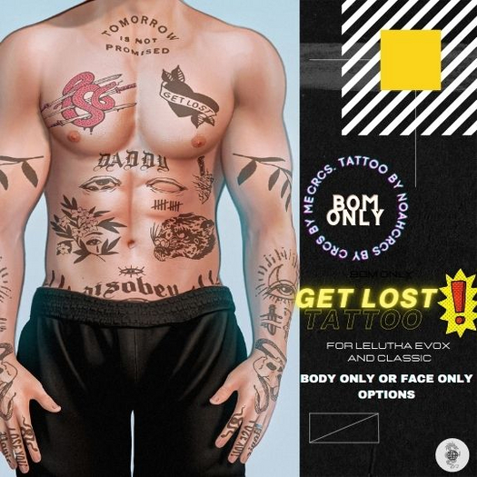 CRCS. Get Lost Tattoo / EVOX AND CLASSIC BoM