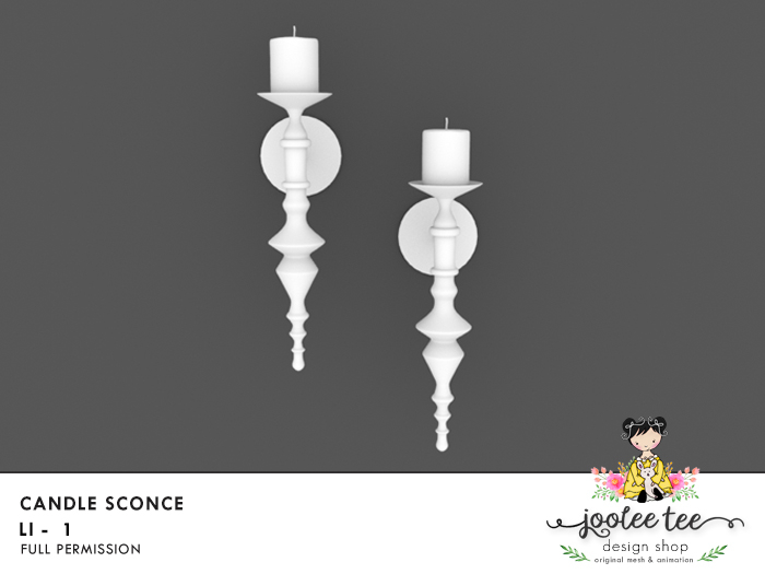 Joolee Tee Builders - Candle Sconce 