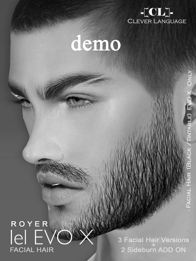 -[CL]- DEMO R O G E R - Facial Hair EVO X