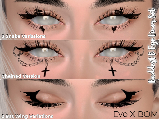 Baddest B Eyeliner Set - Evo X