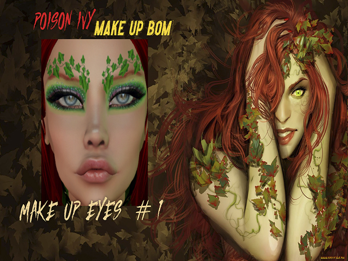 POISON IVY MAKE UP BOM EYES 1