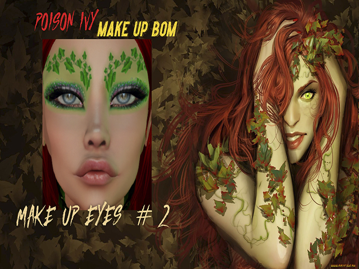 POISON IVY MAKE UP BOM EYES 2