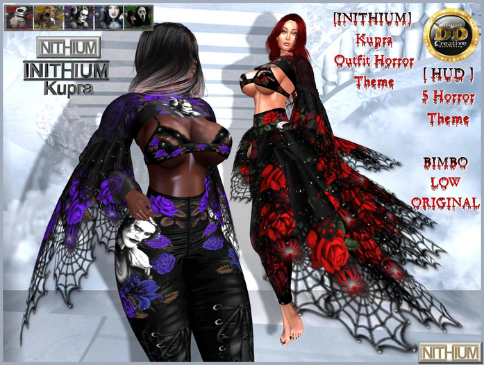 ☾ⅅⅅ☽ ◉ [INITHIUM] Kupra Outfit Horror Theme ◉