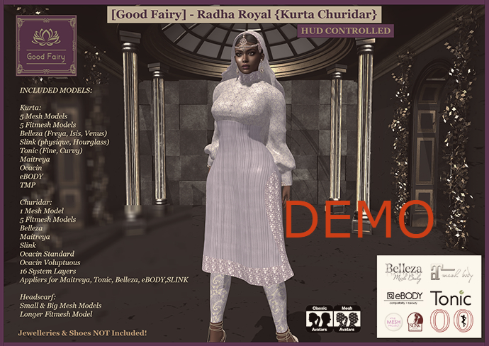 [Good Fairy] - Radha Royal {Kurta Churidar} *DEMO*