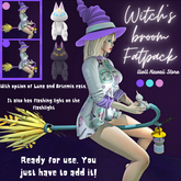 Witch's broom fatpack- UwU Kawaii Store