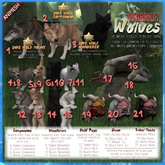JIAN Warrior Wolves 11. White Wanderer BOX