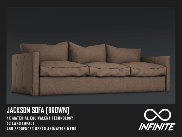 Infinite - Jackson Sofa (PG) *Brown
