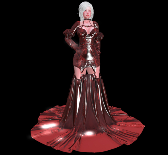 Violent Seduction - Moros ALL ITENS RED w/RARE Maitreya