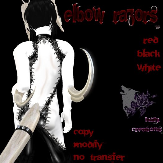 Kishi Creations- Elbow Razors