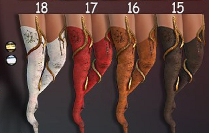 17. Demonite Legs Red KUPRA