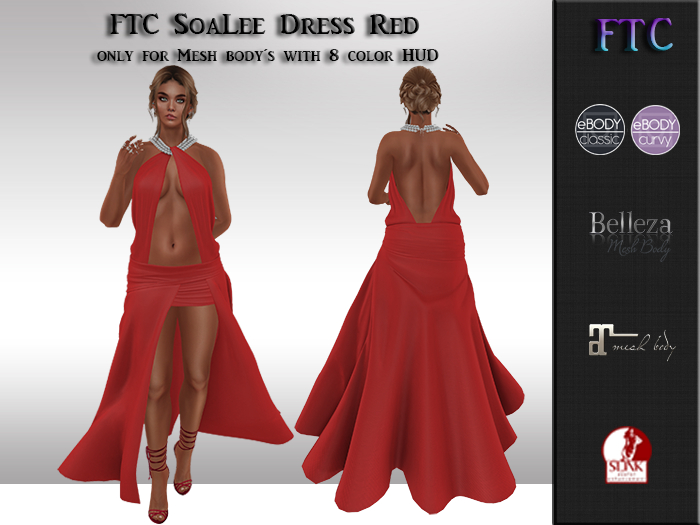 FTC SoaLee Dress Red