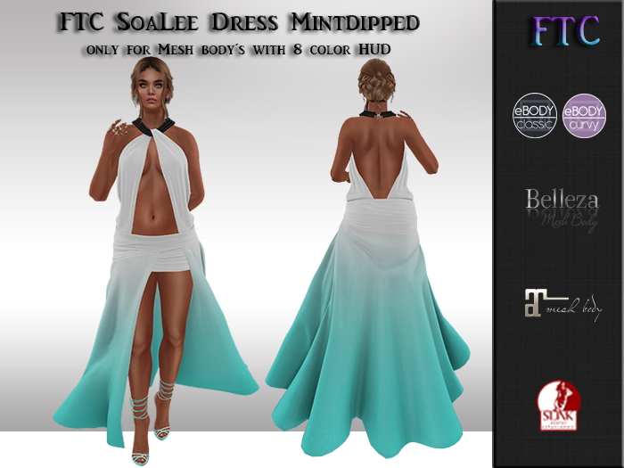 FTC SoaLee Dress Mintdipped