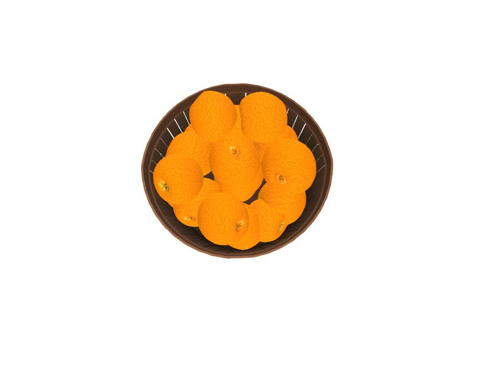 DFS Orange Basket