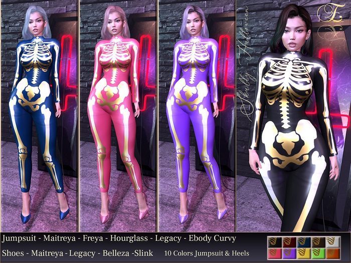 [Enchantress] Skully Halloween Set