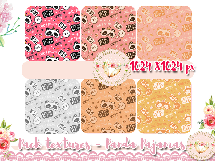 SRF - Textures Panda Pajamas
