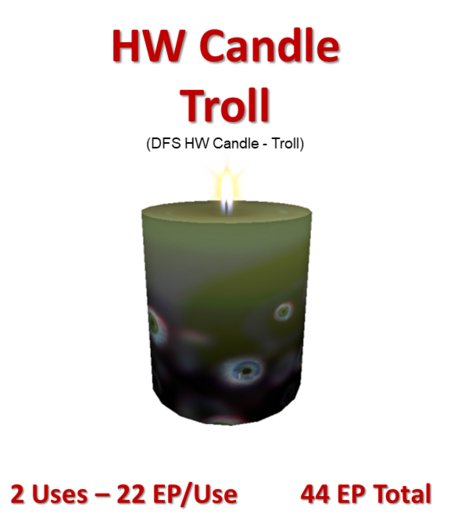DFS HW Candle - Troll (Texture Only)