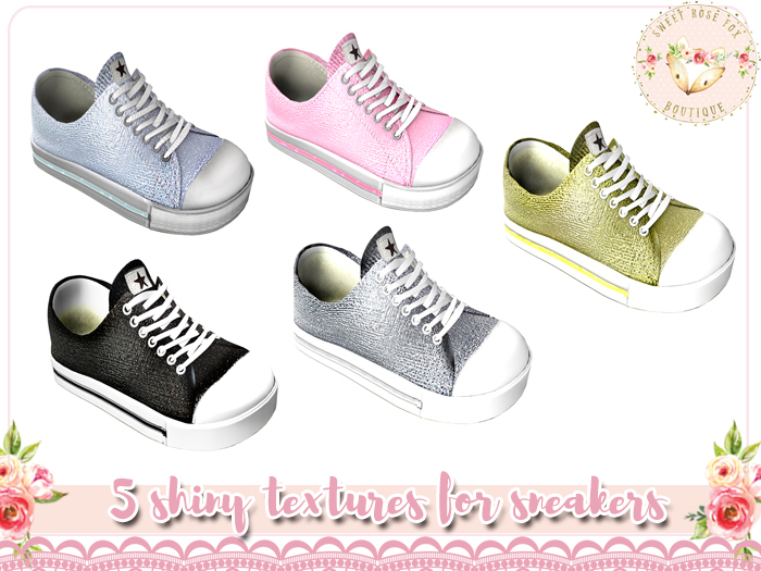 SRF_Shiny textures for sneakers