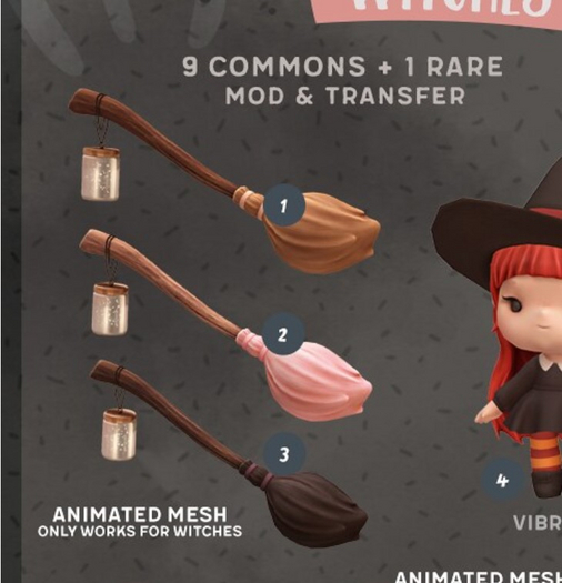 MishMish - Witch Broom / Pink [Boxed]