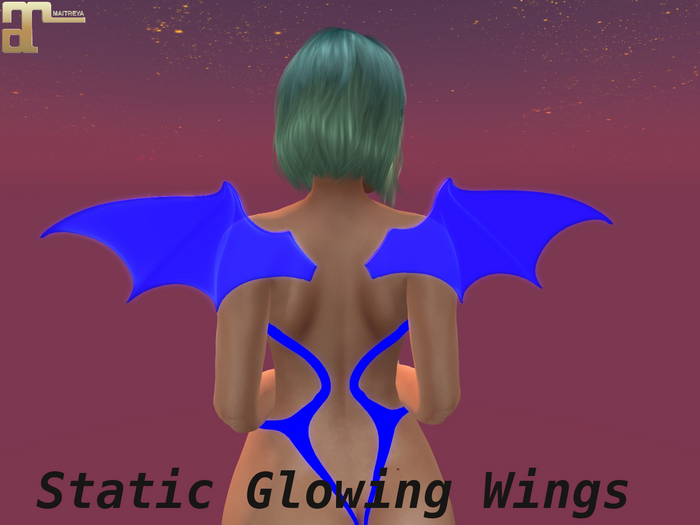 E&E Lil' Devil's Wings - Blue