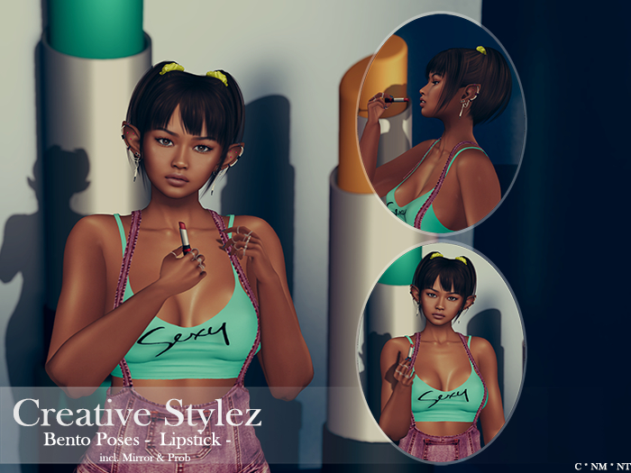 Creative Stylez - Bento Poses - Lipstick -