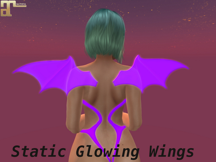 E&E Lil' Devil's Wings - Purple