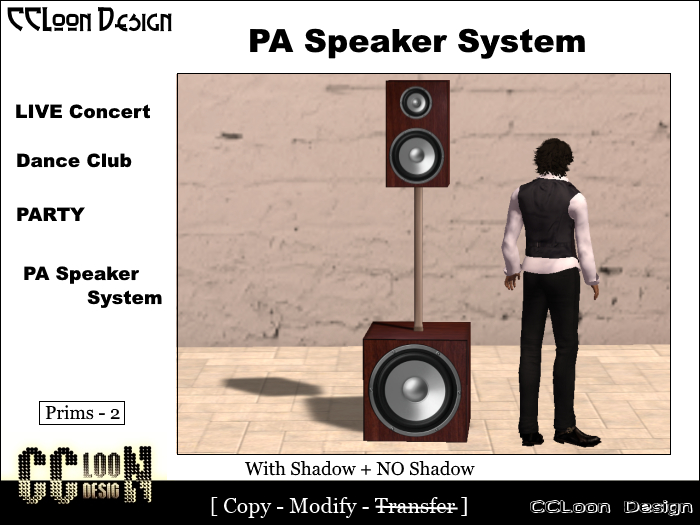 CCL Design - PA Speaker System CCL01