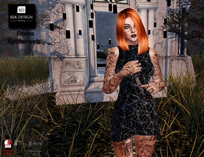 ..::B2K Design::..Dress Spiderweb - ADD