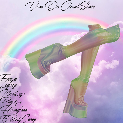 [VDCS] Lyn Boots Rainbow