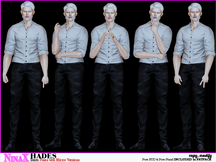 NinaX: Hades - Poses ONLY - FATPACK 