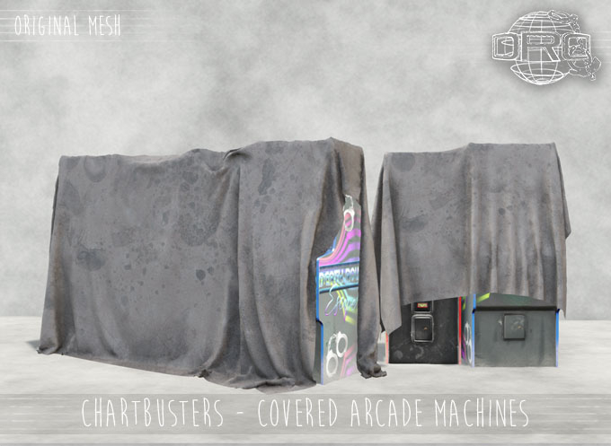 -DRD- Chartbusters - covered arcade machines (add)